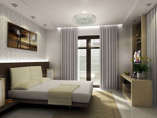 Thiết kế không gian nội thất phòng ngủ mang lại sự hài hòa
