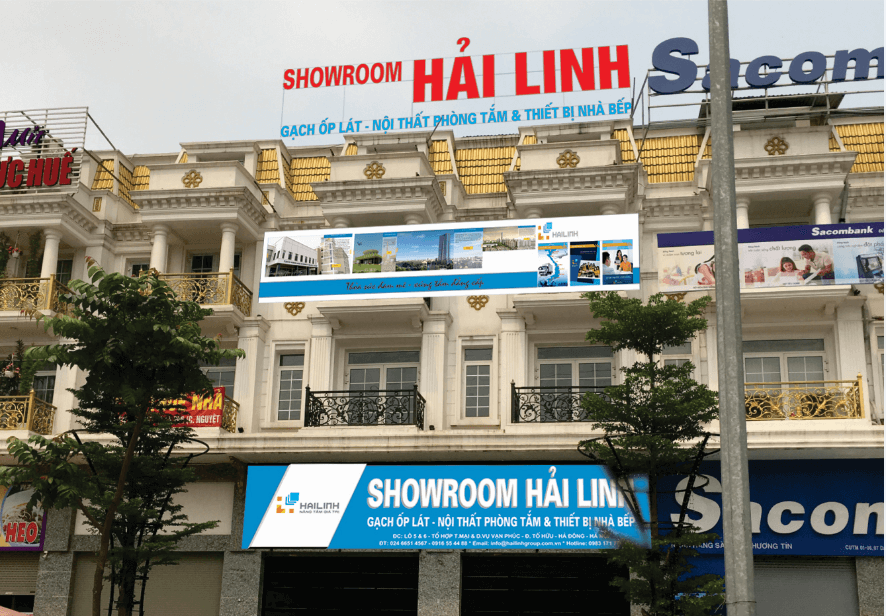 Showroom Hải Linh tại Hà Đông