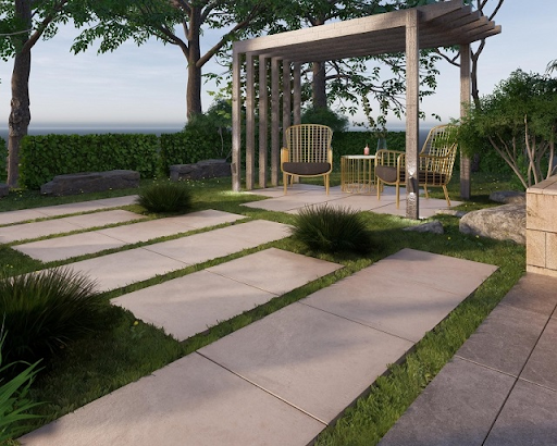Tạo nên không gian sống đa năng với gạch lát sân vườn Viglacera
