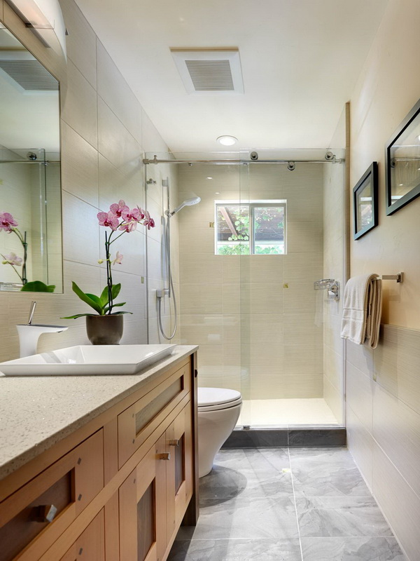 Thiết kế nội thất cho phòng tắm có diện tích 4m2