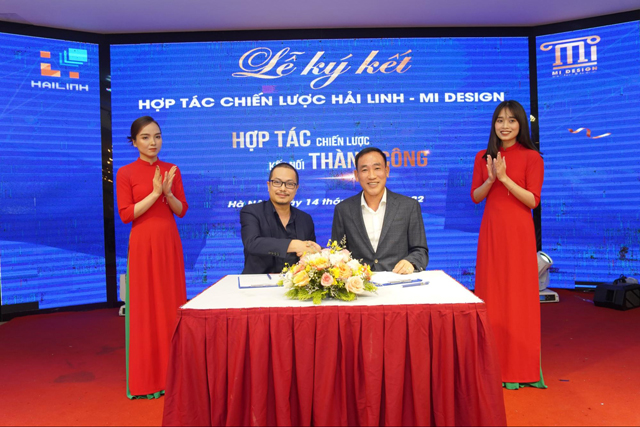 Le ky hop tac giua Hai Linh va Mi - Design 