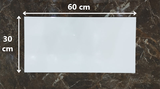 Gạch 30x60 được lựa chọn nhiều để lát nền nhà tắm, nhà vệ sinh