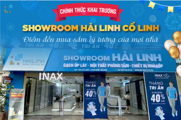 Rộn ràng khai trương Showroom Cổ Linh: "Mưa ưu đãi, Bùng nổ quà tặng!"