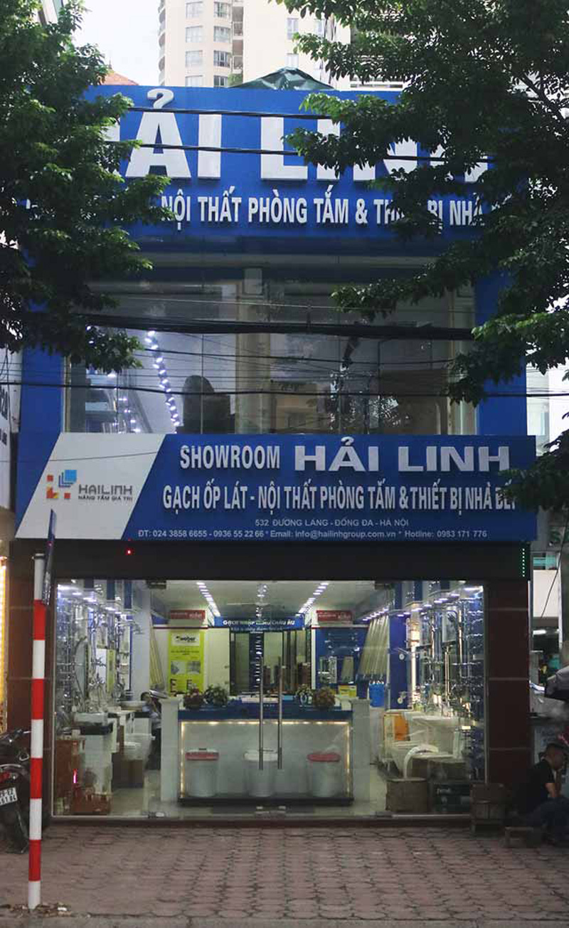 Showroom Hai Linh Dong da 