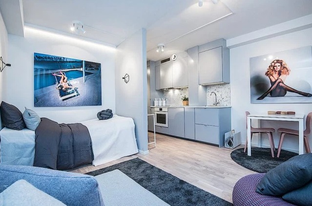 decor nhà 25m2 đẹp bất ngờ 19