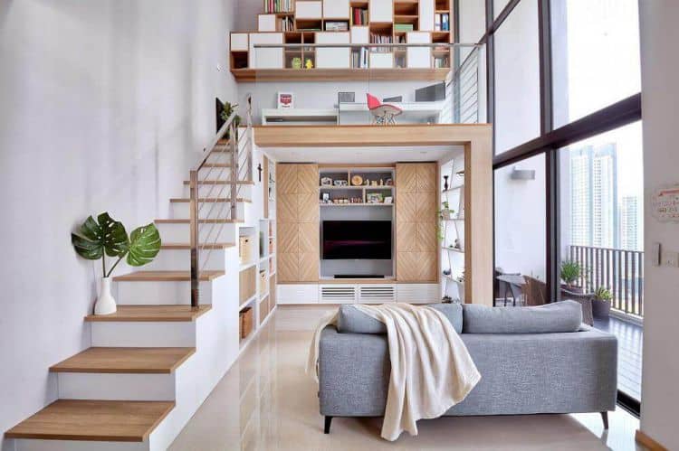 decor nhà 25m2 đẹp bất ngờ 22