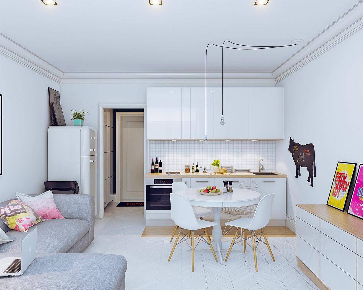 decor nhà 25m2 đẹp bất ngờ 4
