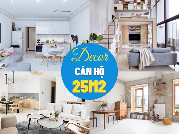 decor nhà 25m2 trở nên rộng thoáng