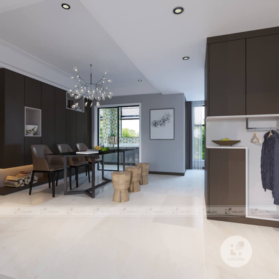 Gach op lat Eurotile NGC D04 sang trong cho phong an