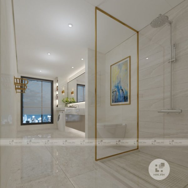 Gach op lat Eurotile PHS G04 trong phong tam