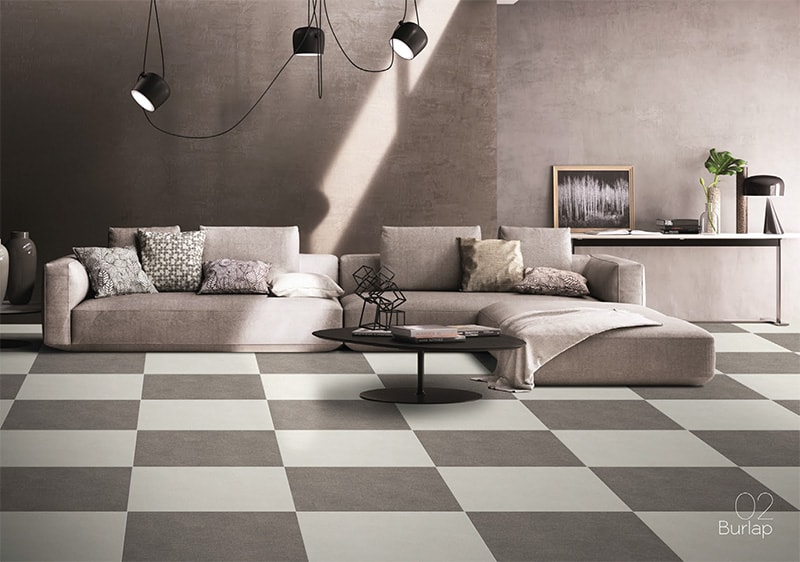 Gach Eurotile ANC H021 trong phong khach