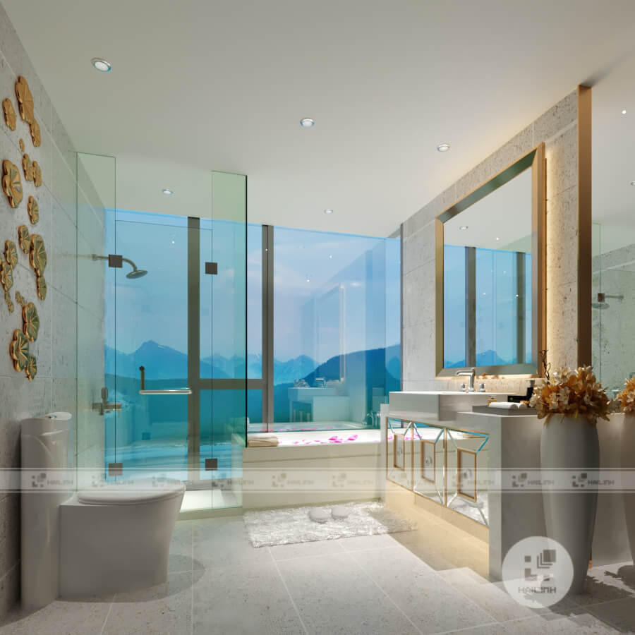 Gach op lat Eurotile SAT G02 cho phong tam sang trong