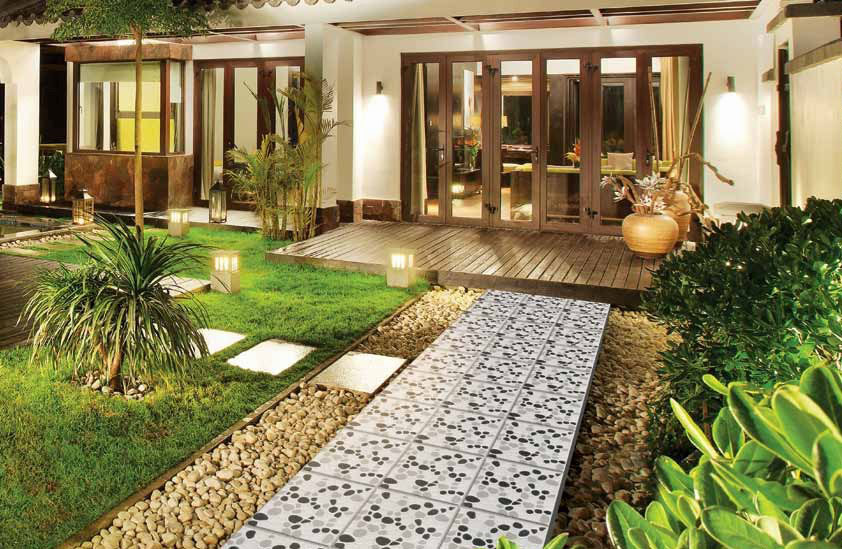 Gạch lát nền Viglacera giả sỏi