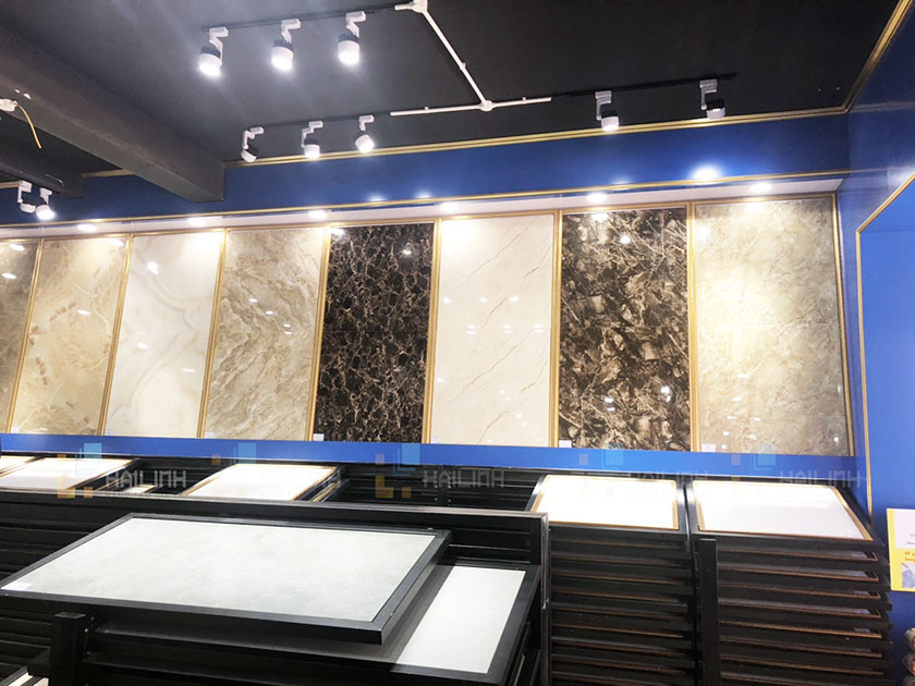 Gach lat nen viglacera tai showroom hai linh