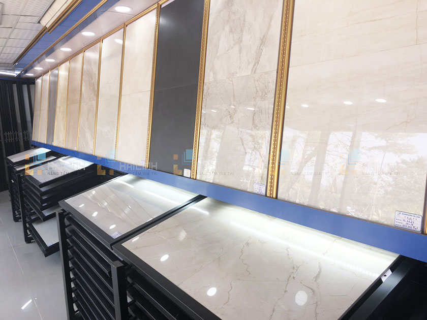 Gạch lát nền Viglacera tại showroom Hải Linh