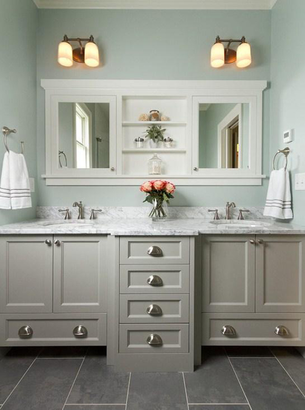 Gạch lát nhà tắm cổ điển