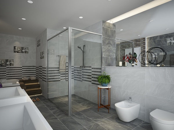 Gạch ốp tường Viglacera BS 3641 phòng mẫu