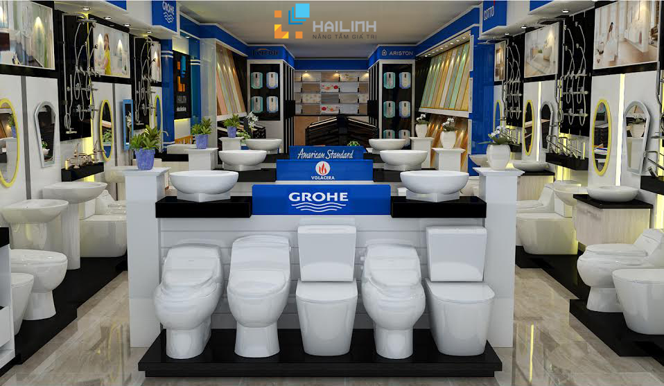 Showroom Viglacera Hải Linh không gian mua sắm sang trọng lý tưởng