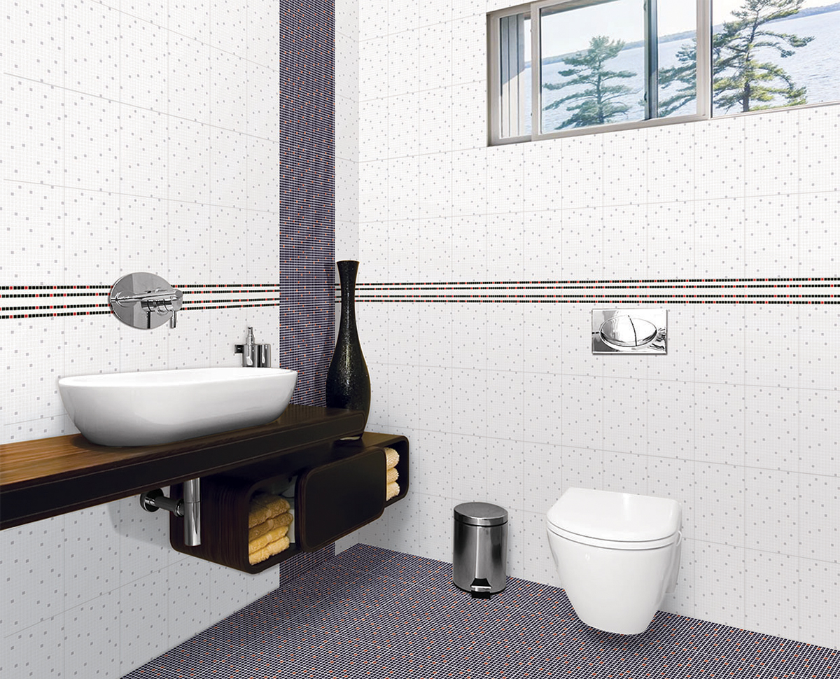 Gạch ốp tường Viglacera B4556 In kỹ thuật số, kích thước 30x45