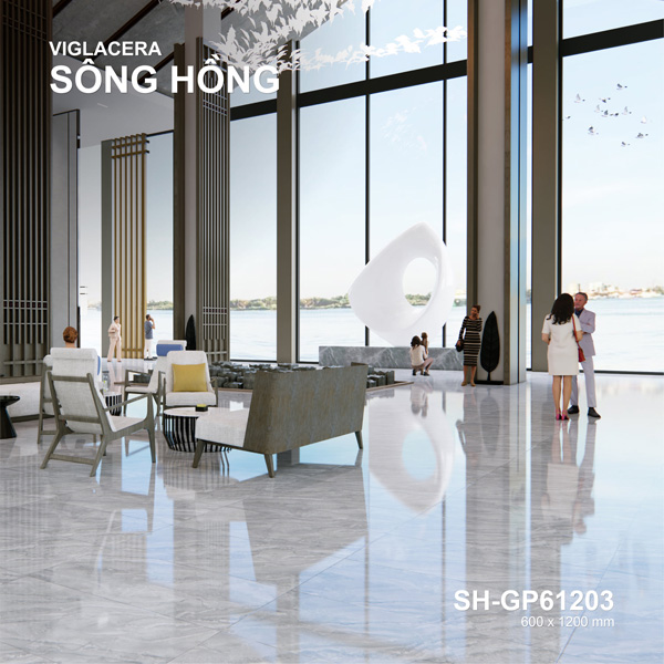 Gach Viglacera SH-GP61203 cho phong khach dep
