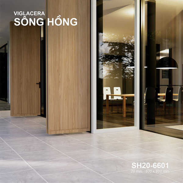 Gach Viglacera SH20-6601 cho phong khach sang trong
