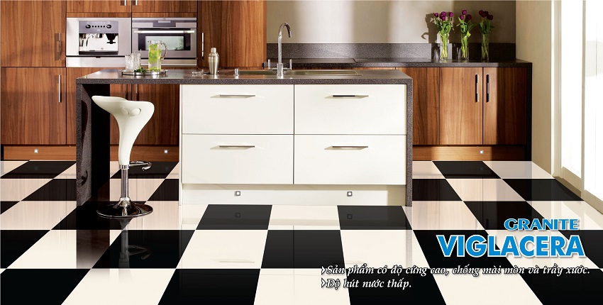 Phong mau gach lat nen Viglacera BN636