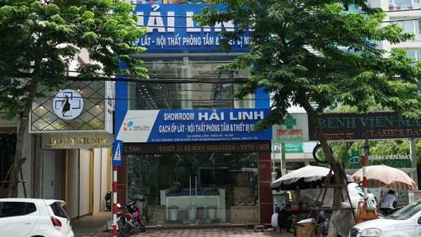 Showroom thiet bi ve sinh Dong Da
