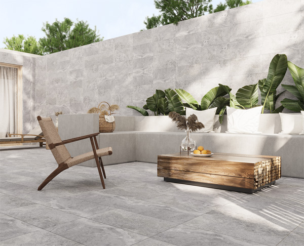 Gach Eurotile LIG20 G01 op tuong san vuon