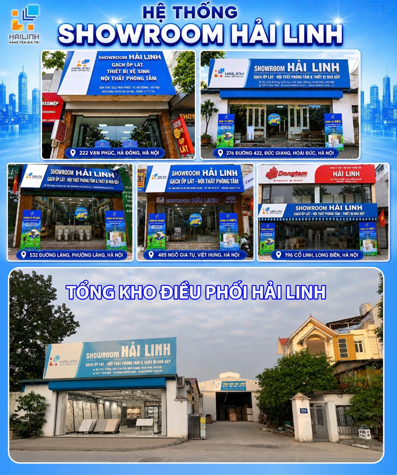 Mua gạch ốp lát chọn ngay Hải Linh